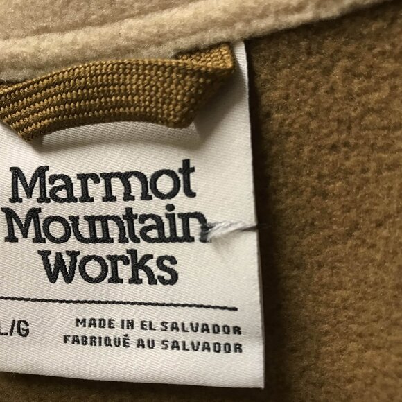 Marmot Retro Rocklin Half-Zip - Hazel and Light Oak - Picture 4 of 9